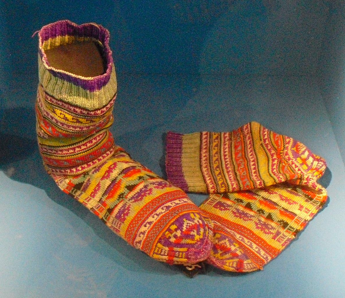 Азербайджан, носки из Шемахи