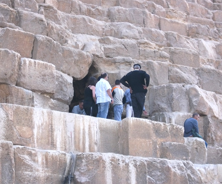 Гиза, пирамида Хеопса