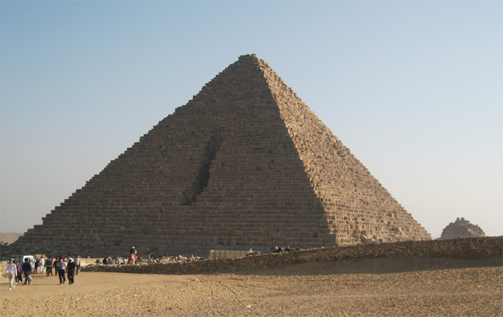Гиза, пирамида Микерина
