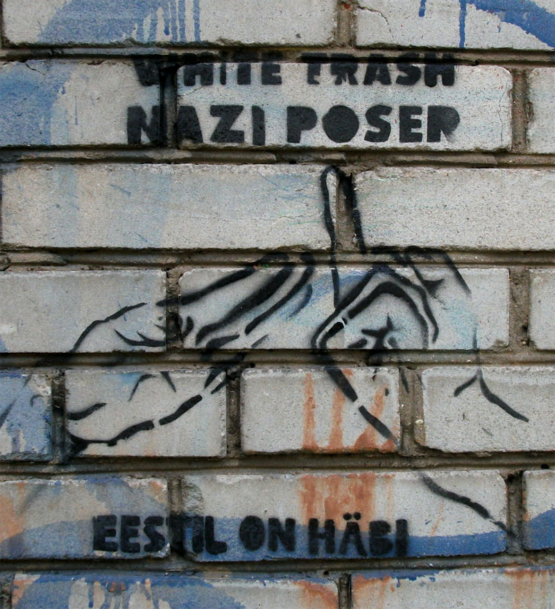Тарту, антифашисты, антифа