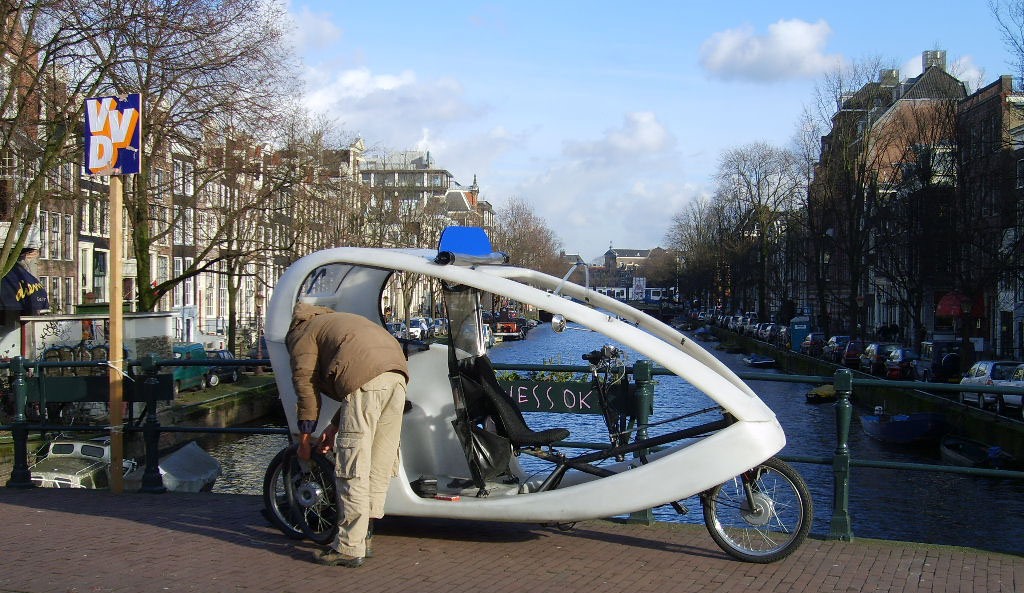 Голландия, велотакси