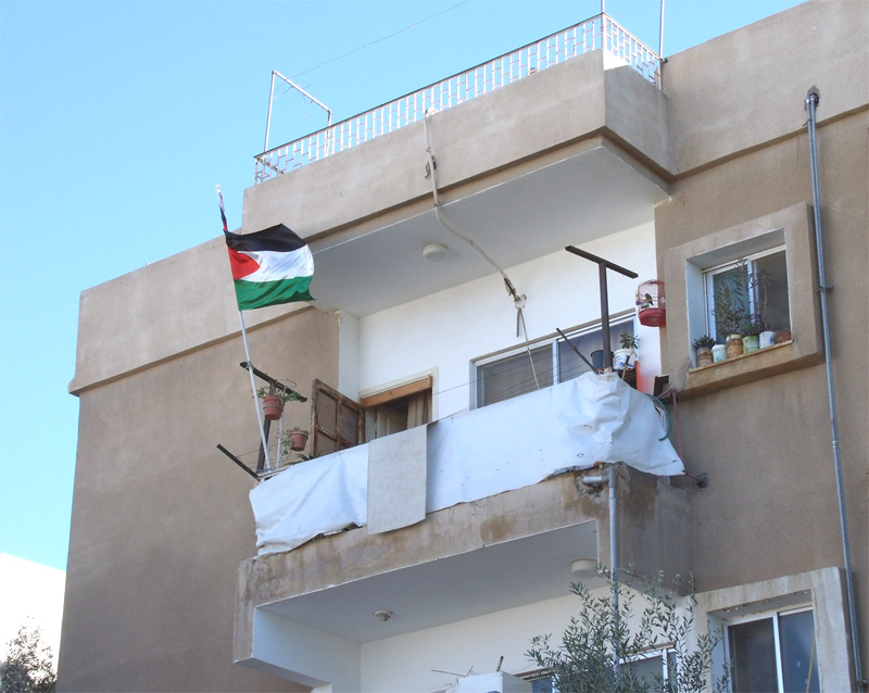 Акаба, флаг Иордании