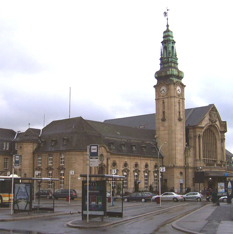 вокзал Люксембурга
в стиле барокко