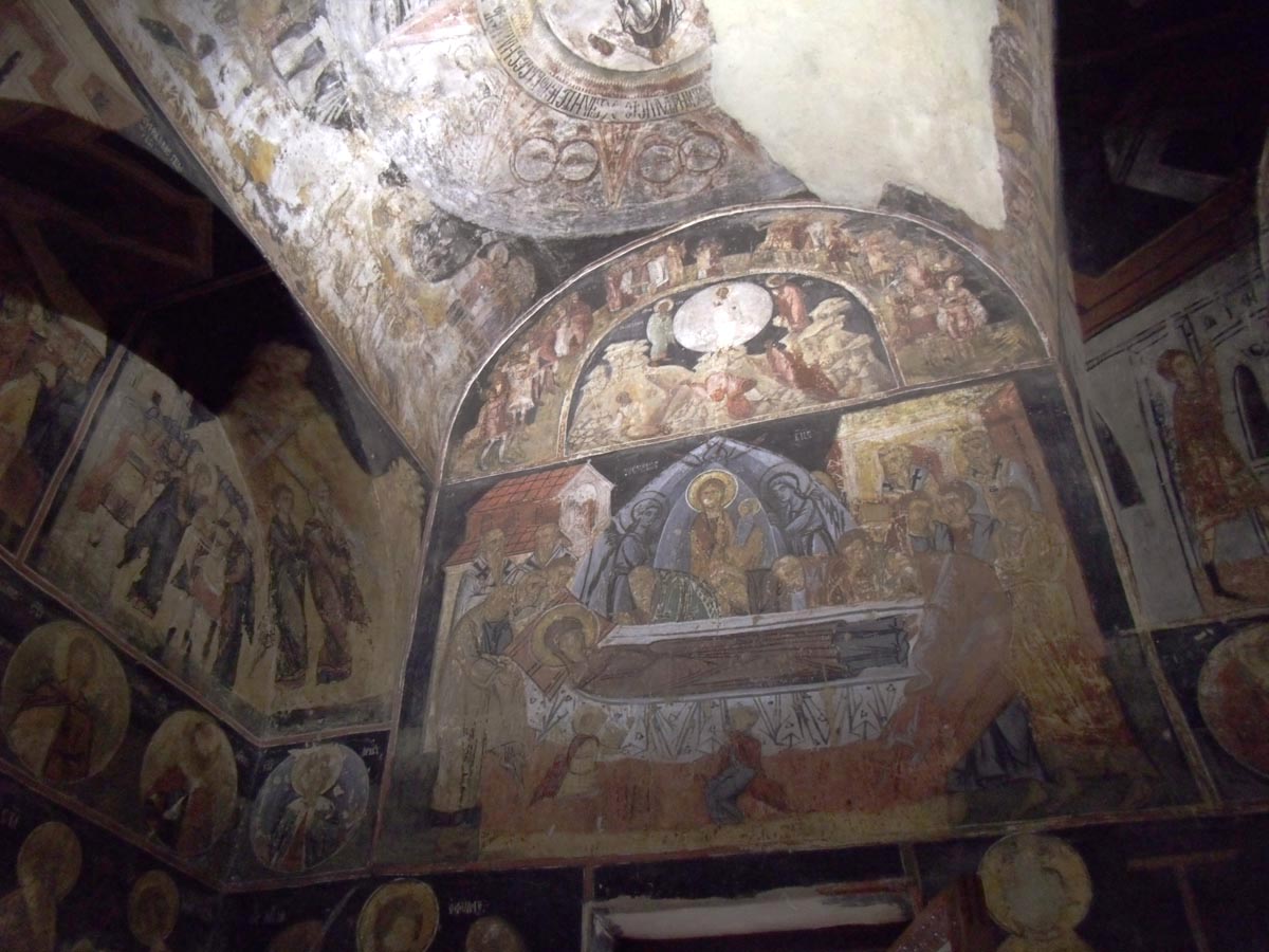 Смедерево, церковь Успения Богородицы, фрески