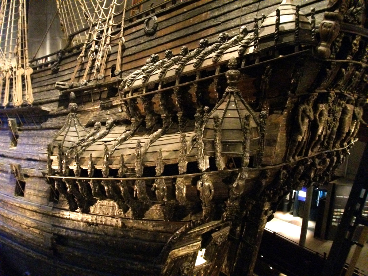 Стокгольм, музей корабля Васа