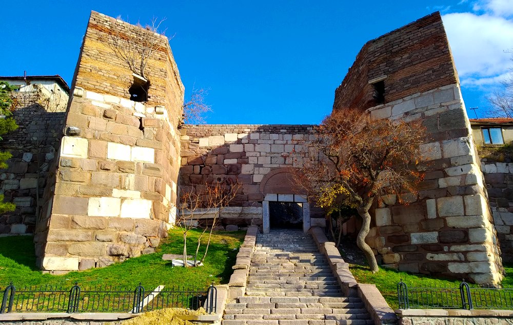 Анкара, ворота крепости