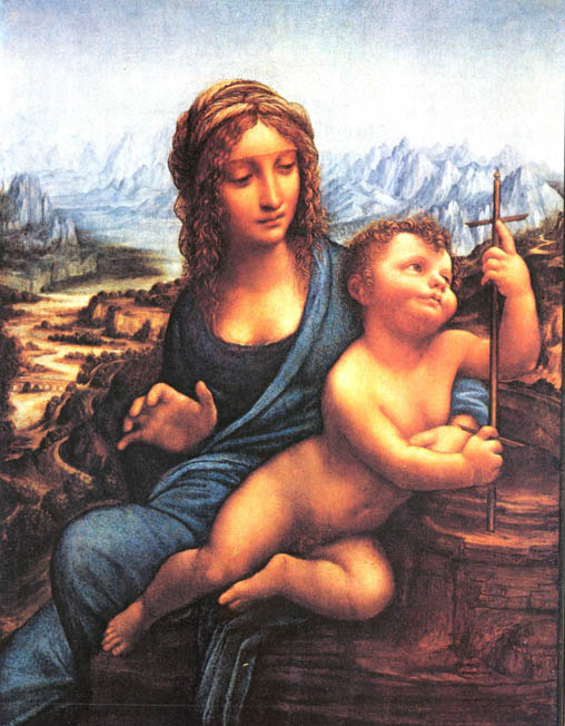 Леонардо да Винчи, Мадонна с веретеном