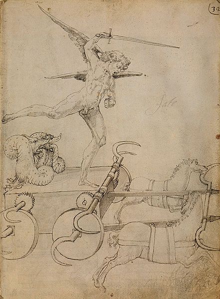 Франческо ди Джорджо, боевая колесница